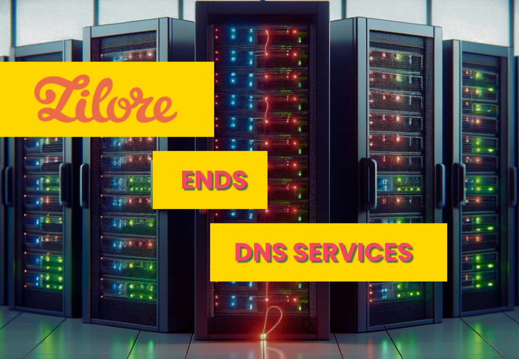 Zilore ends DNS services