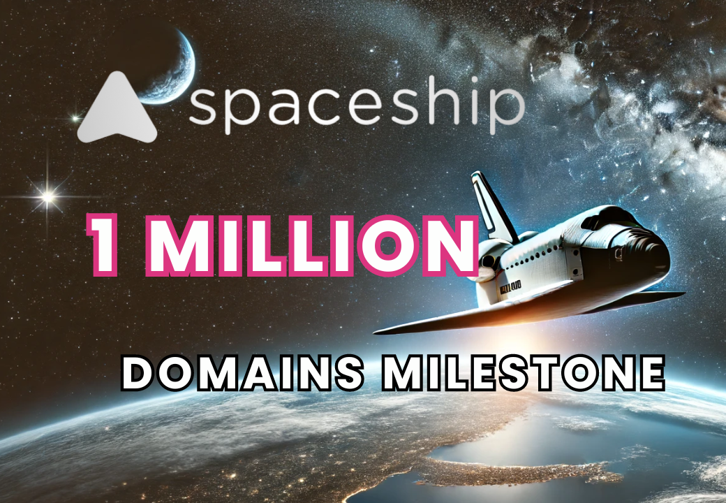 spaceship milion domains