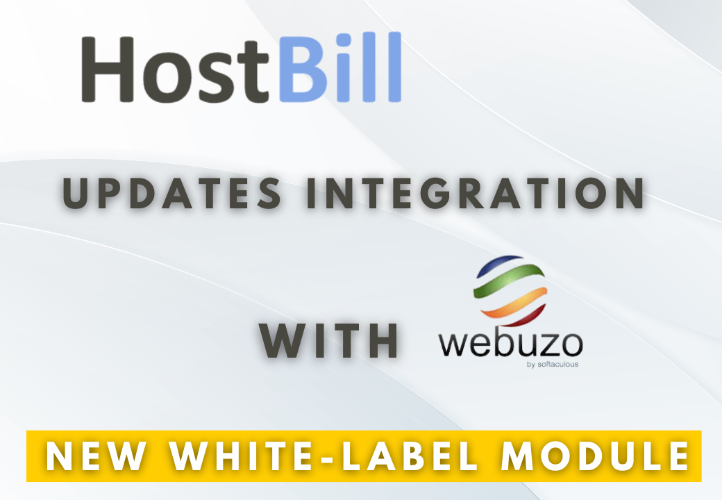 HostBill has introduced a new integration with Webuzo