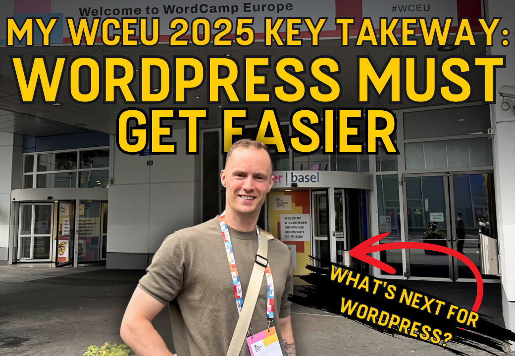 WordCamp Europe 2025 event - Konrad Keck