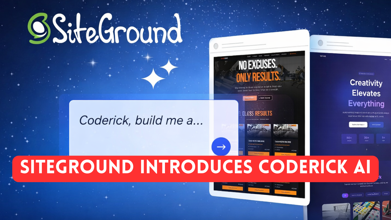 SiteGround has announced a new product called Coderick AI