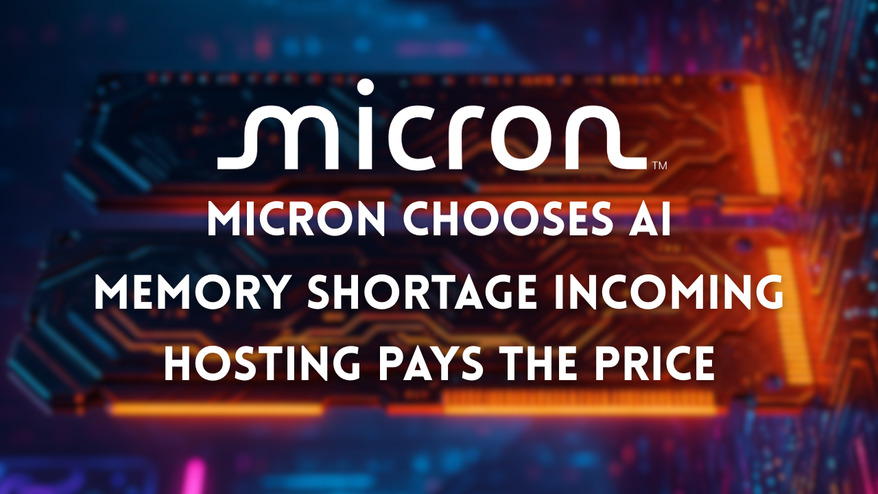 Micron announced a shockwave in the hardware world