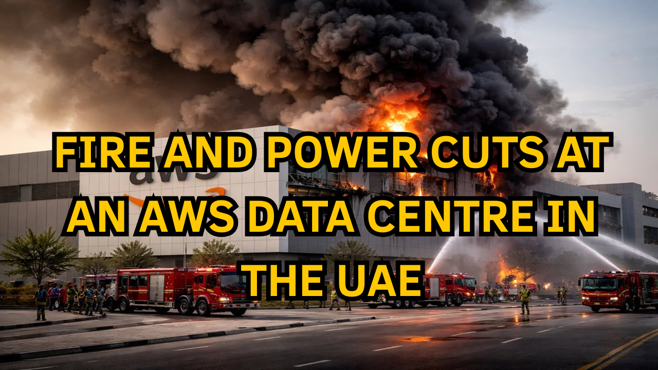 Fire and power cuts at an AWS