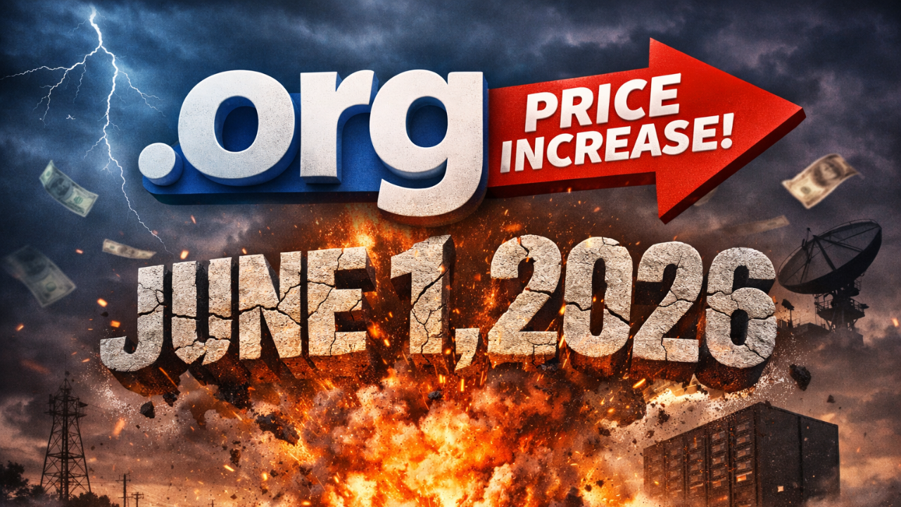 The .org domain registry will increase its wholesale price