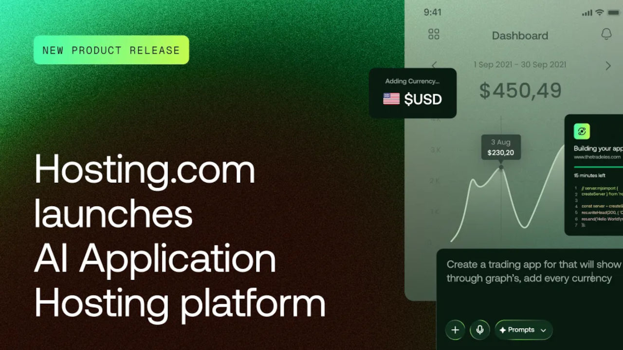 Hosting.com Launches AI Application Hosting Platform for Developers and Non-Technical Users