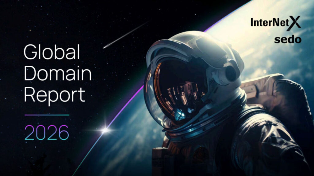 InternetX & Sedo's domain report 2026