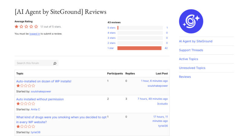 SiteGround Pushed AI Plugin to 1M Sites - webhosting.today