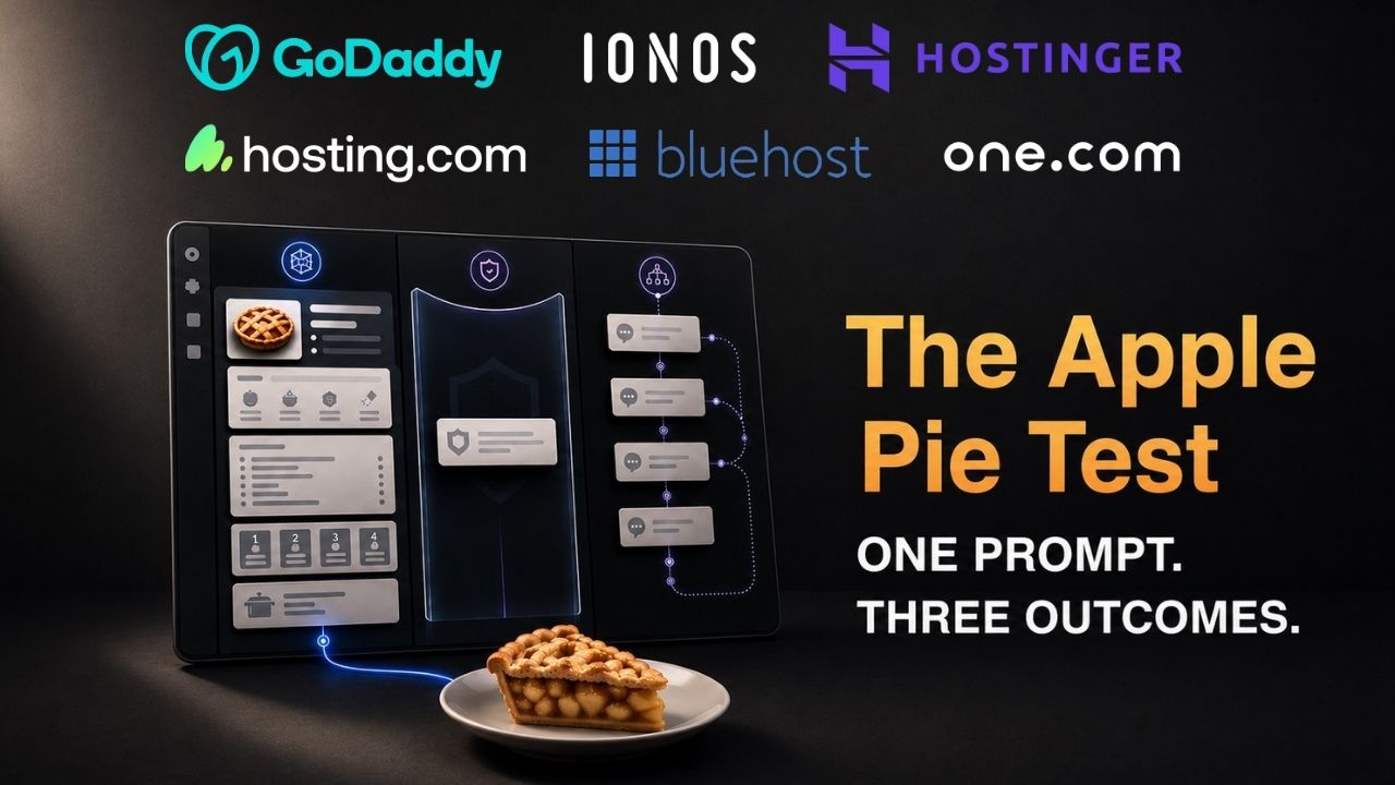 We Tested Six Website Builder AIs With an Apple Pie Recipe. Not All of Them Are Actually AI.