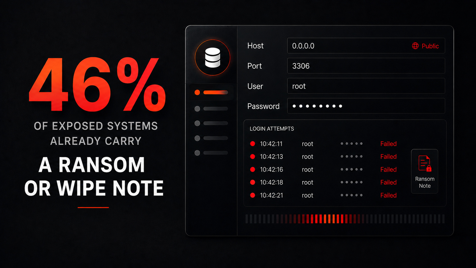 2,930 of 2,931 Exposed MySQL Databases Were Already Marked by Ransomware. The Playbook Is Six Years Old.