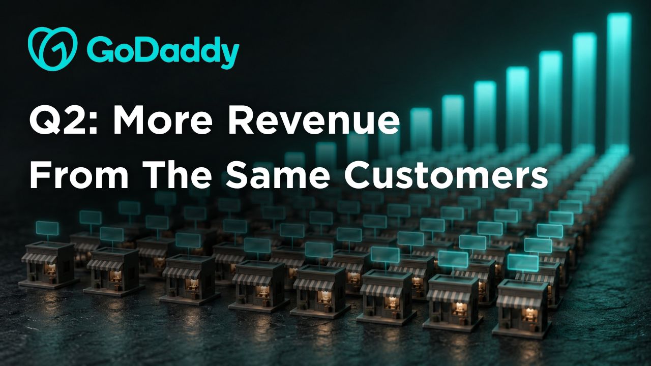 GoDaddy Q2 2026: More Revenue From the Same Customers