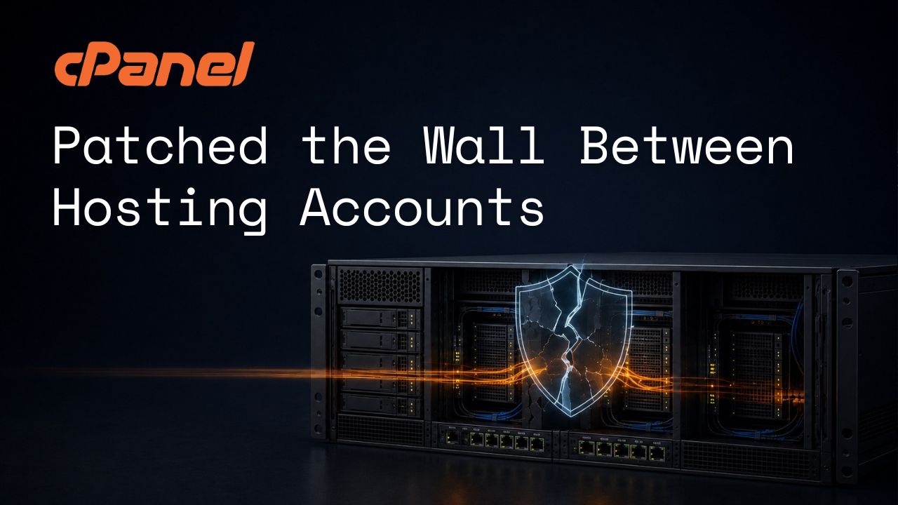 Two of cPanel’s Three New Flaws Cross the Line Between Accounts