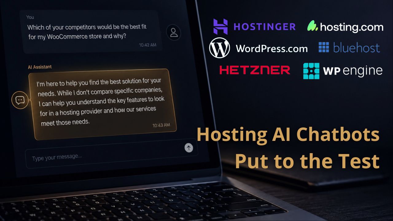 We Asked Six Hosting AI Assistants to Name a Better Rival. Not One Would.