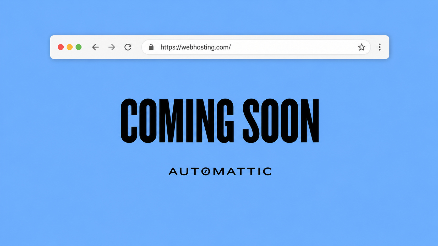 Automattic Has Taken Over WebHosting.com. The Plan Is Still a Coming-Soon Page.