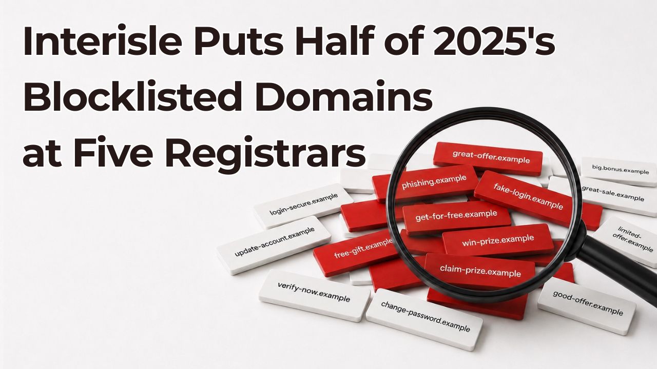 Five Registrars, Half the Blocklisted Domains, and a Dispute Over the Count