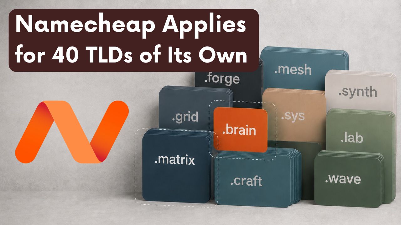 Namecheap Wants 40 Top-Level Domains, and 15 Overlap With Rival Portfolios