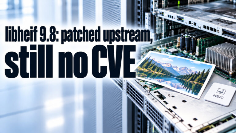 A Critical libheif Bug Reachable Through WordPress Uploads Still Has No CVE