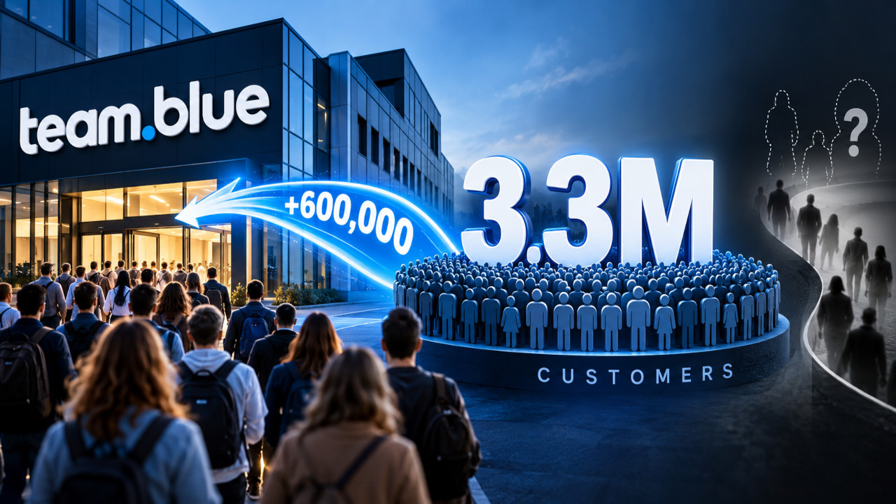team.blue Added 600,000 Customers and Still Rounds to 3.3 Million. The Report Says Nothing About the Ones Who Left.