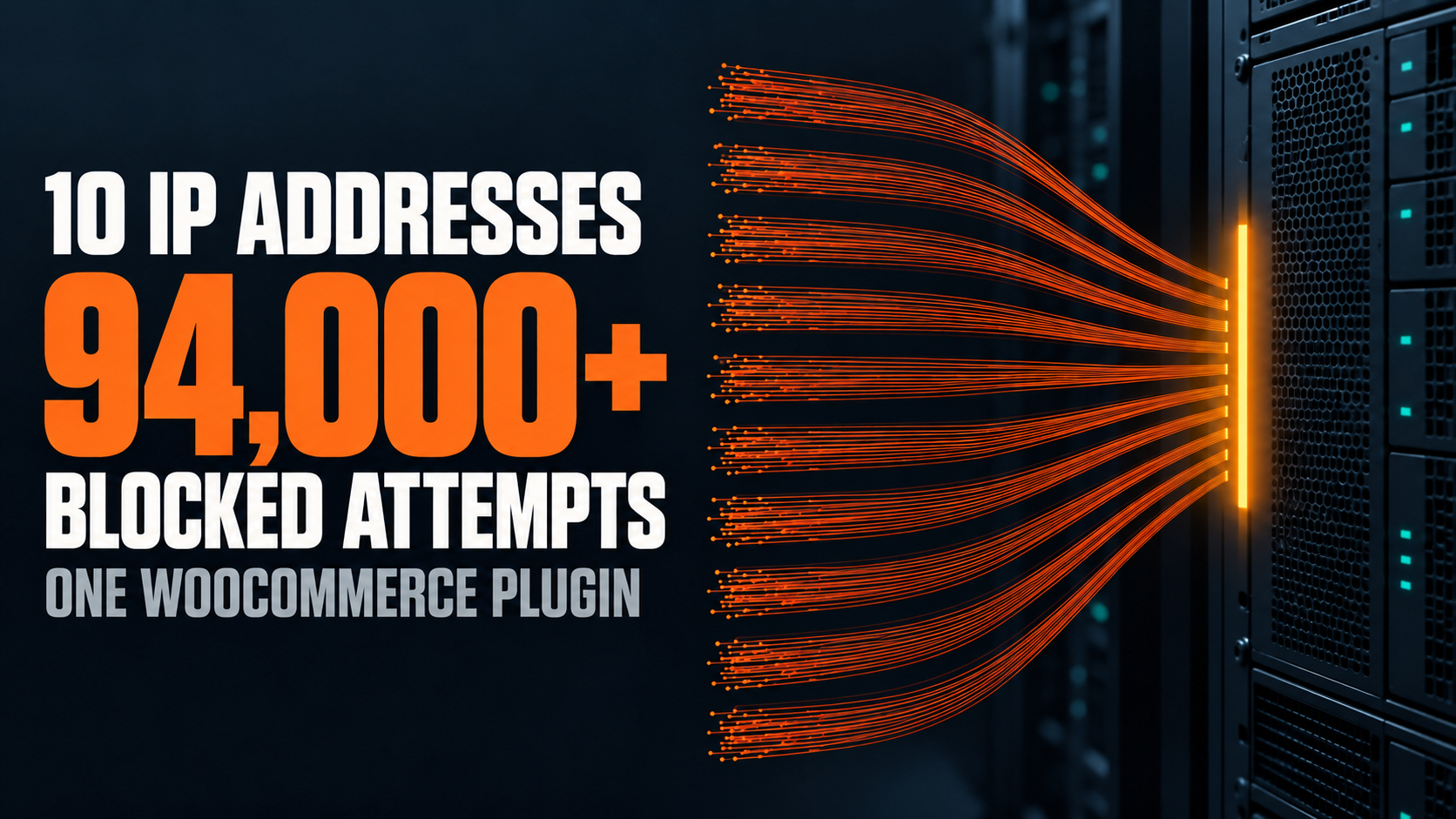 Ten IP Addresses Sent at Least 94,000 Attempts to Exploit a WooCommerce Plugin.