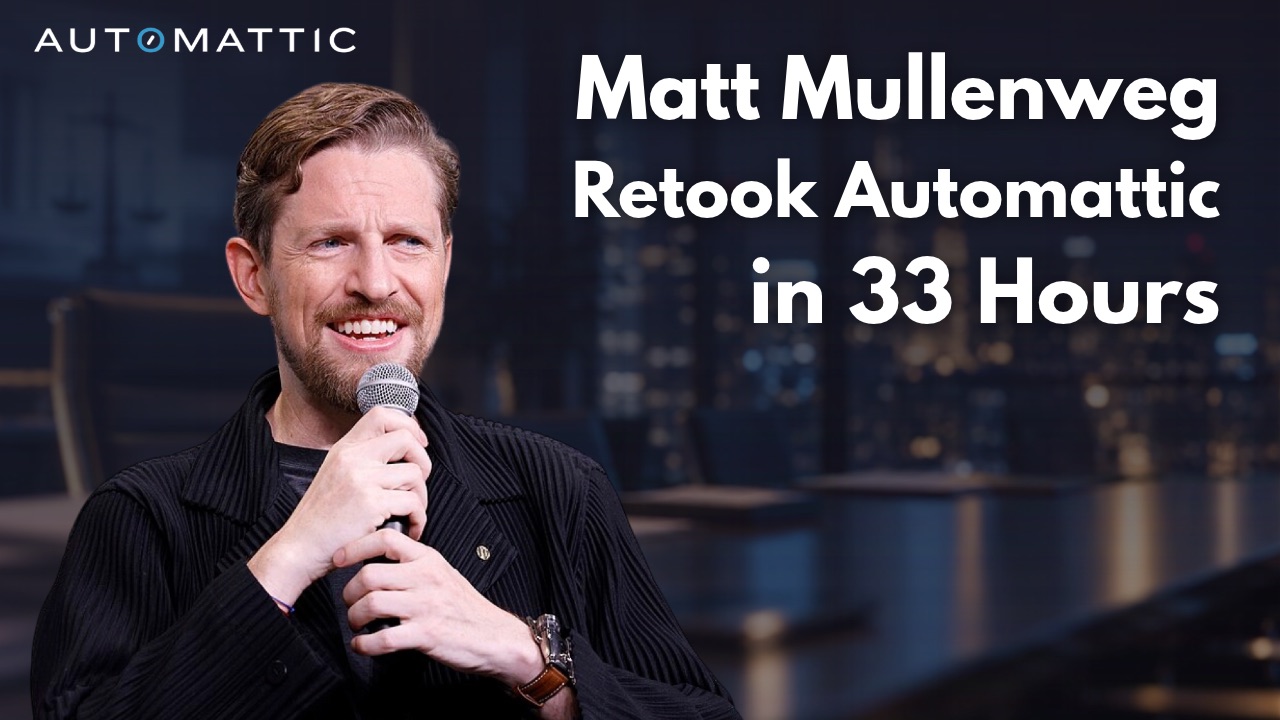 Mullenweg Retook Automattic in 33 Hours. The Board That Put Him on Leave Is Gone.