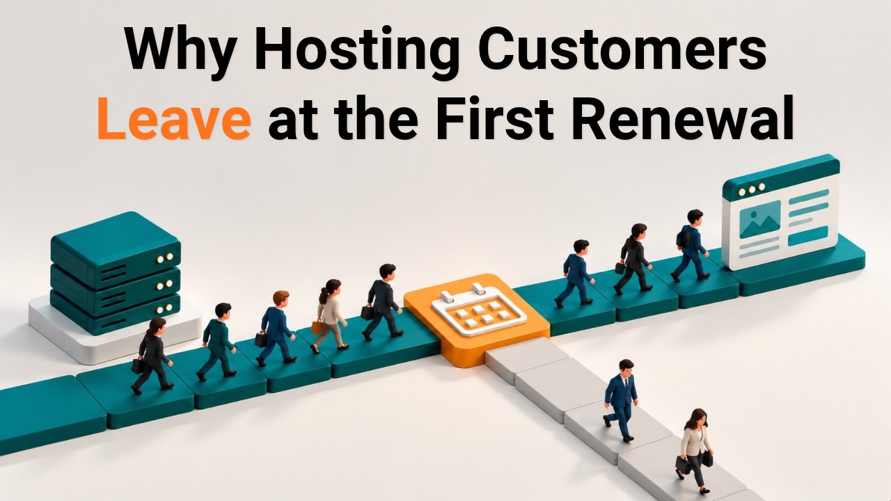Hosting Churn Starts Long Before the First Renewal