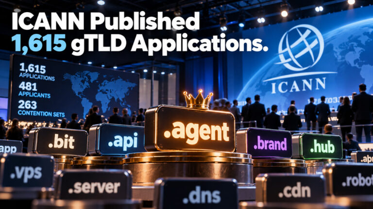 ICANN Published 1,615 gTLD Applications. The Hosting Strings Were Taken in 2012, and This Round’s Fight Is Over .agent.