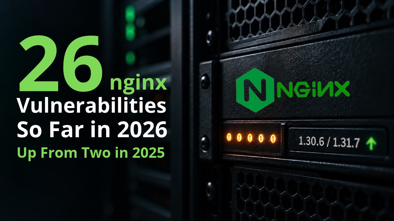 nginx Has Disclosed 26 Vulnerabilities in 2026. The Latest Five Are Fixed in 1.30.6 and 1.31.7.