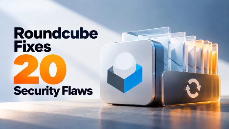 Roundcube Fixes 20 Security Flaws, Its Largest Batch Since 1.7.0