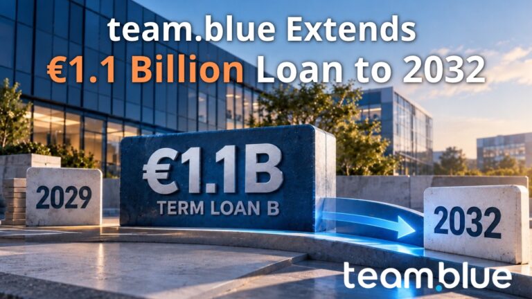 team.blue Extends €1.1 Billion of Its Term Loan B to 2032