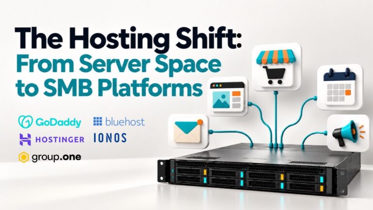 Beyond Server Space: Large Hosting Providers Are Turning Into Small Business Platforms